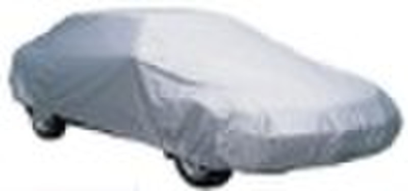 Polyester-Car-Cover mit Silber beschichtet Autoabdeckung