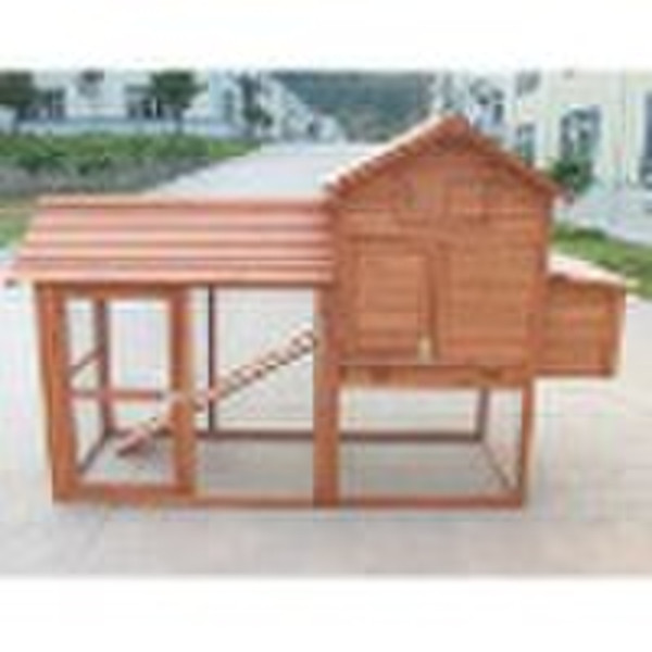 wooden hen house