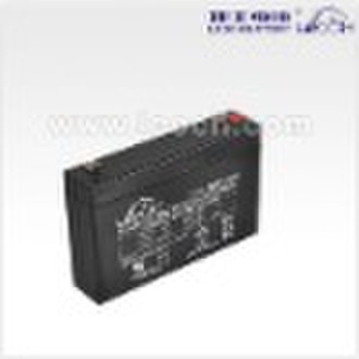 sealed lead acid battery for emergency light 6V 7.