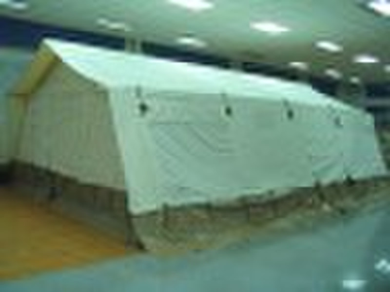 refugee tent