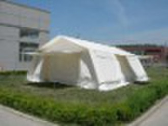 refugee tent