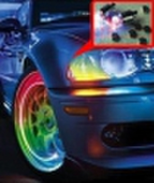 Tire Valve Cap Flash LED Light