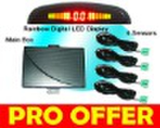 Recommend!Rainbow LED Display Car Parking Sensor S