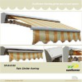 Half Cassette Retractable Awning