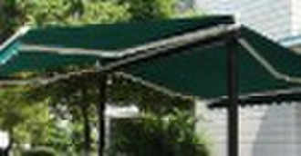 free standing retractable awning