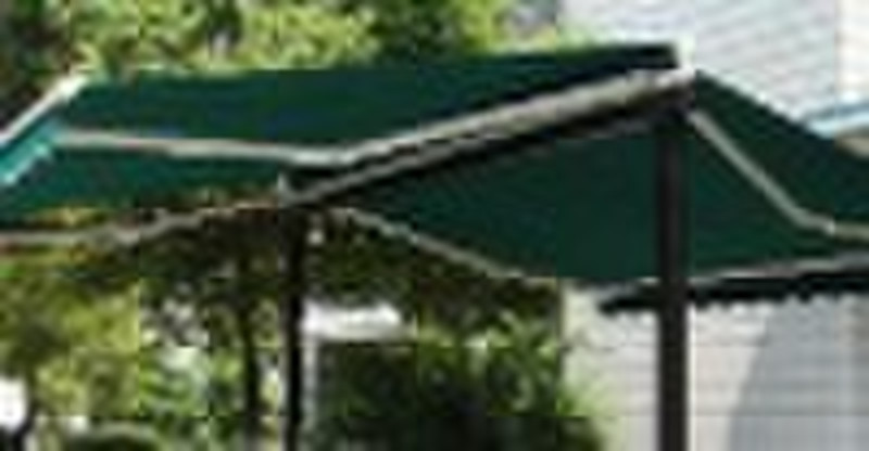 free standing retractable awning