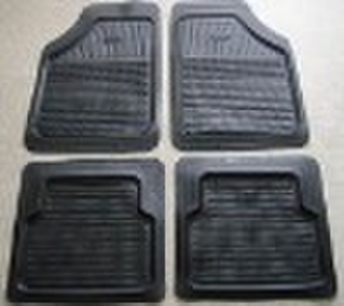 3D Car Mat(black grey beige)