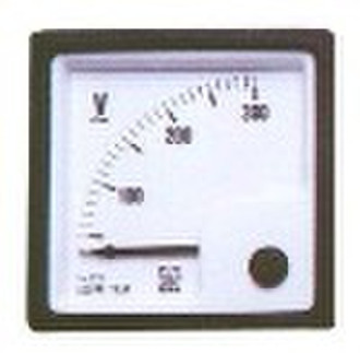 AC Dreheisen PC -72 Tafel Amperemeter & Voltmet