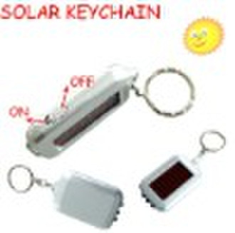 Solar keychain