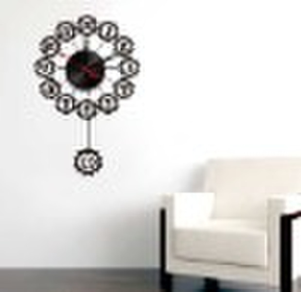 DIY wall stickers clock