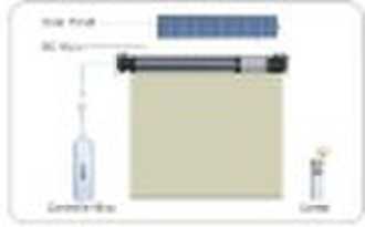 Solar Energy Pack --Roller blinds, DC tubular moto