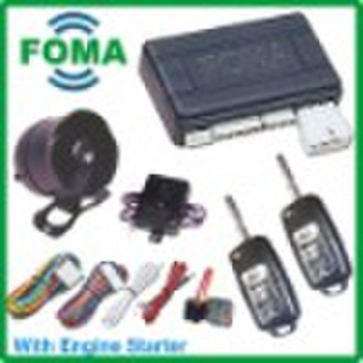 car alarm system with auto start