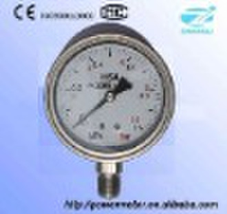 YBF100 all stainless steel pressure gauge