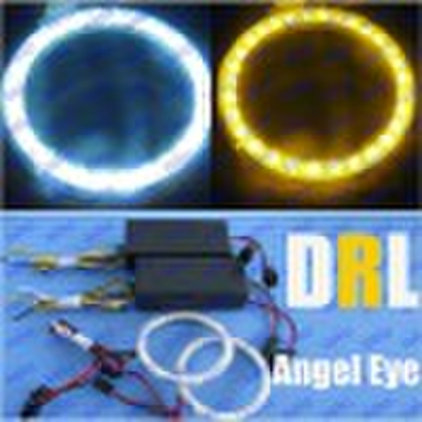 Dual color LED car light(white, amber for brake, t