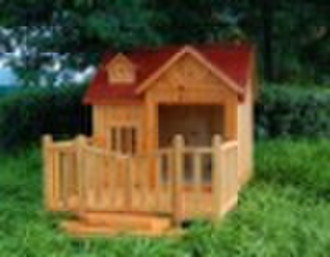 Wooden dog cages