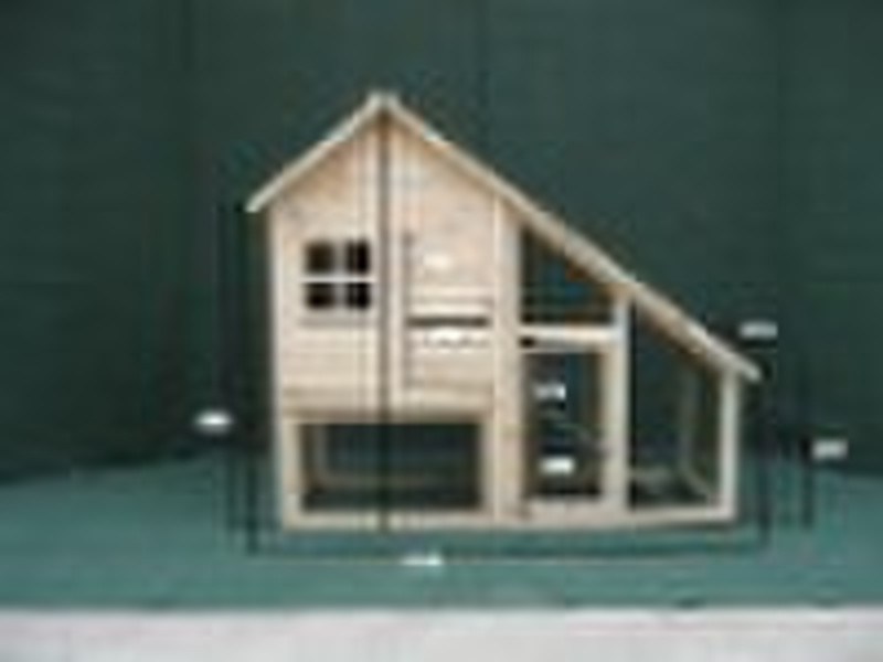 Hot Wooden Rabbit house