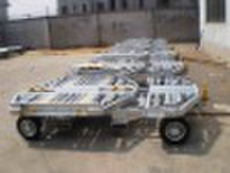 1.6T turntable Container Dolly(galvanized steel)