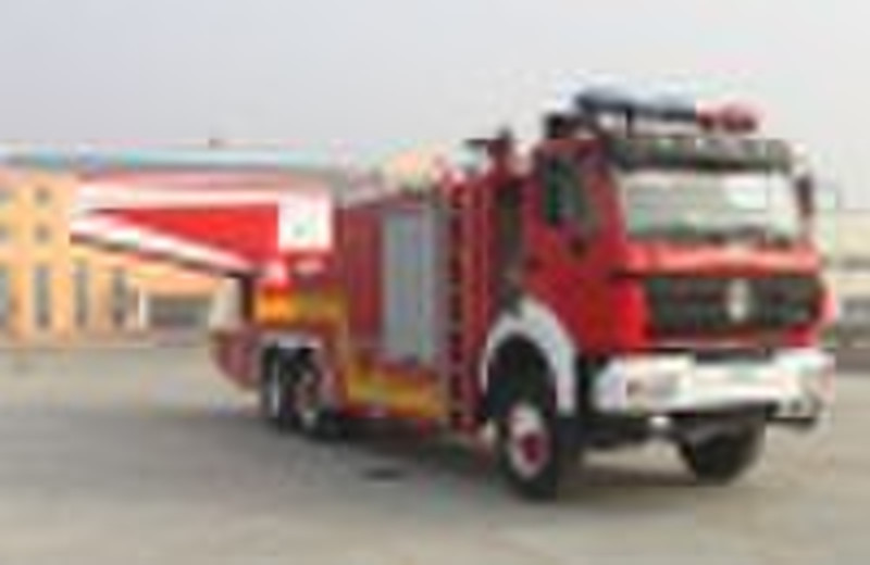 MERCEDES-BENZ turbojet engine fire truck