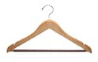 wooden hanger with tube