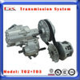 CVT and gear-box drive system