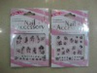 3D Sliver Stunning Daisy Nail Art Sticker/ Decals