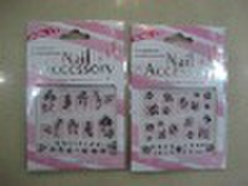 3D Sliver Stunning Daisy Nail Art Sticker/ Decals