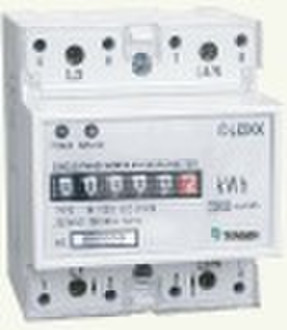 LCD display digital din rail  meter