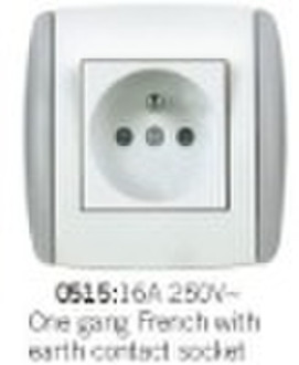 New French  type  wall socket