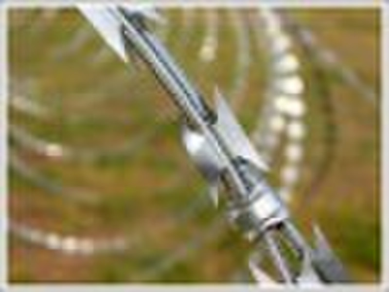 Cross Type Razor Barbed Wire