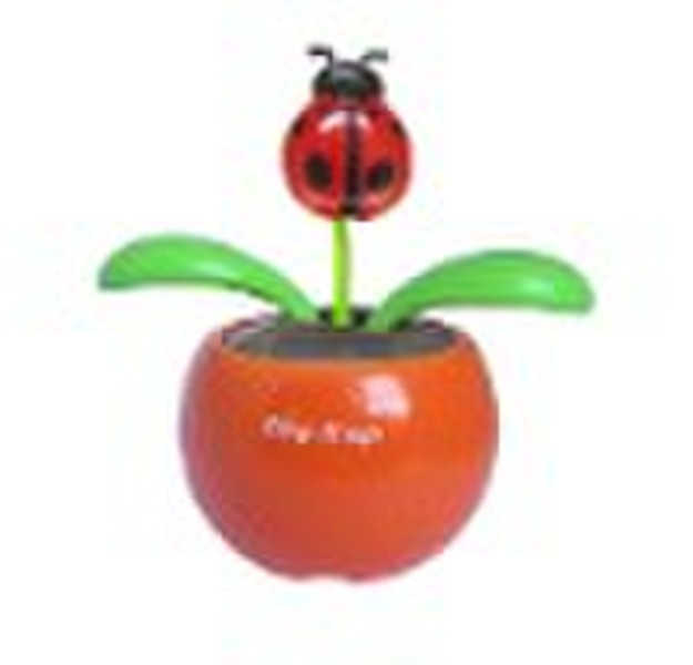 Funny Toy Gift Flip Flap Swing Solar Flower