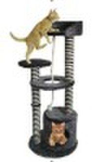 Cat Condo with Hanging Rope