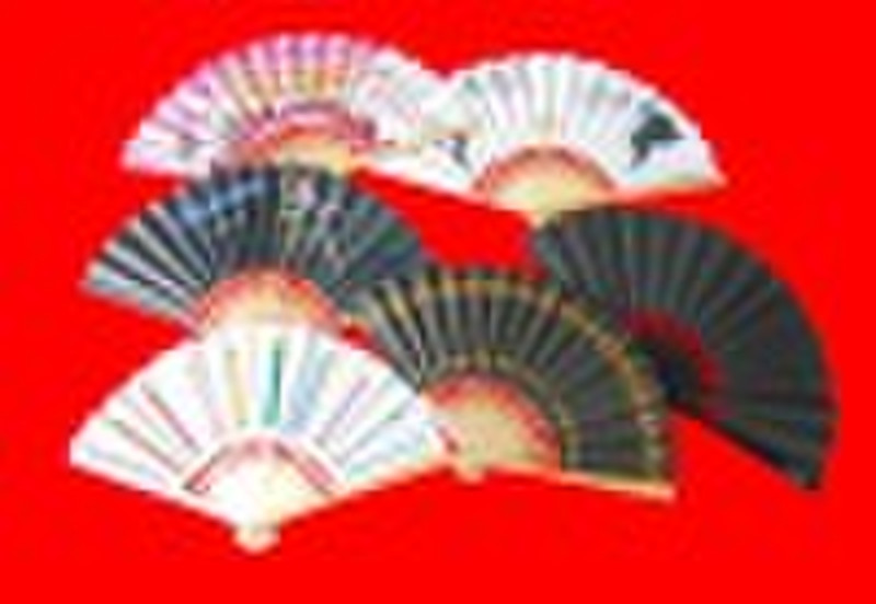 Chinese paper promotion fan