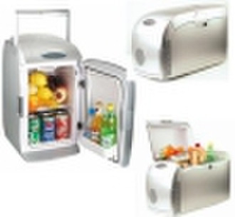 mini fridge with LED display temperature