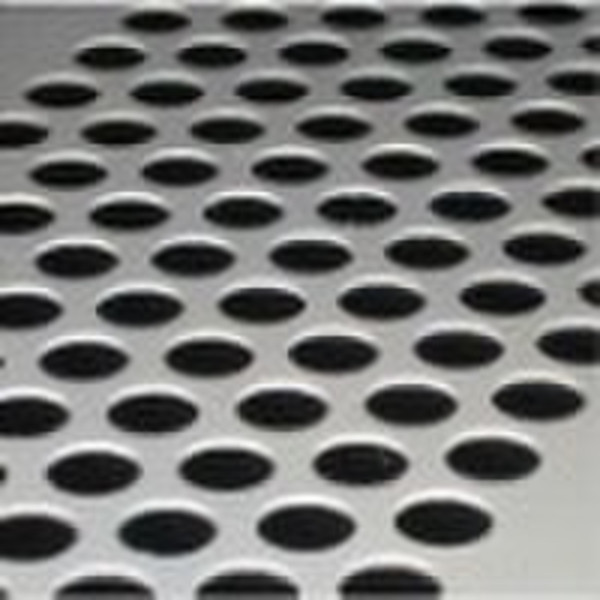 low carbon steel  punched/perforated metal sheet