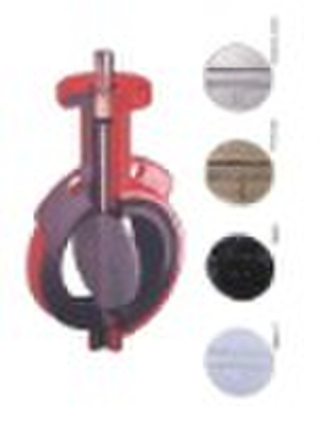 nylon butterfly valve without pin