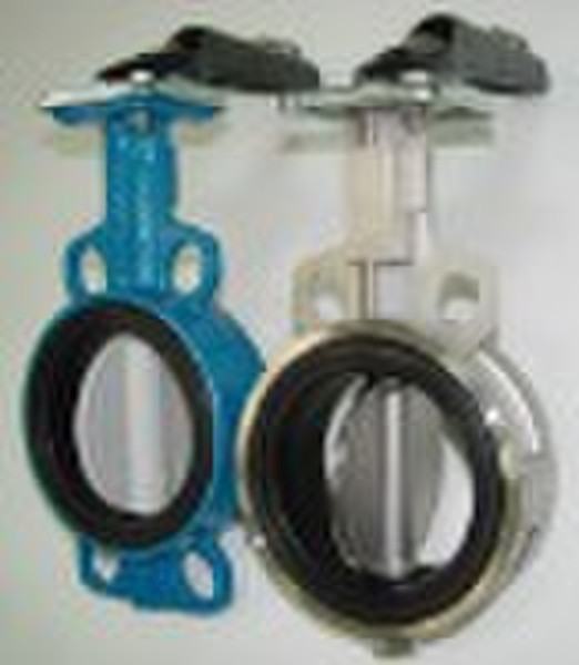 resilient seated wafer butterfly valve