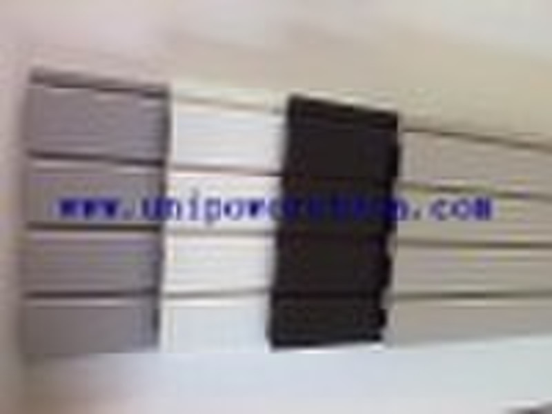 PVC slatwall panels