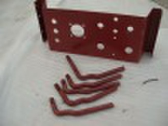 Semi-trailer cars with bolt shaft, bracket