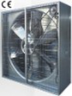 Wall mounted exhaust fan for poultry house