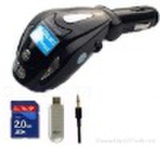 Wireless FM Transmitter Support  SD/MMC/USB