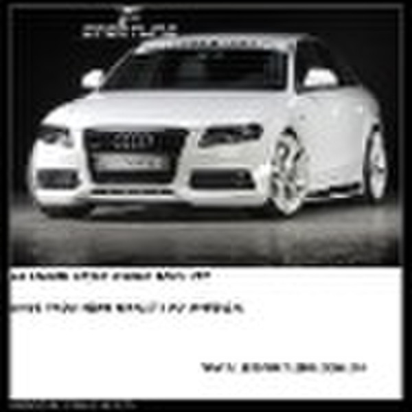 PU carbon bodykit for AUDI A4 Rigger design 2009