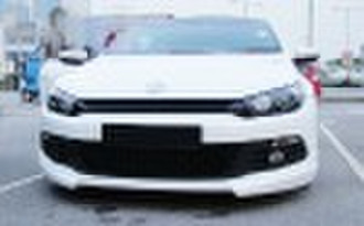 PU scirocco front bumper lip spoiler rieger style