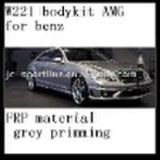 fiberglass body kit for benz W221 AMG design