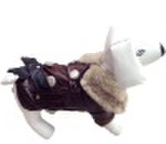 2010 new design with colar pet clothes dog coat wi