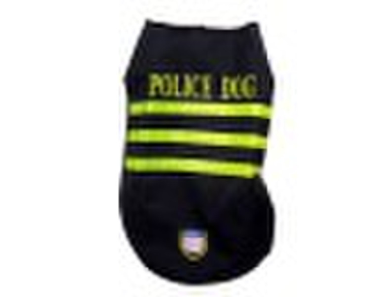 huge police dog clothes pet coat