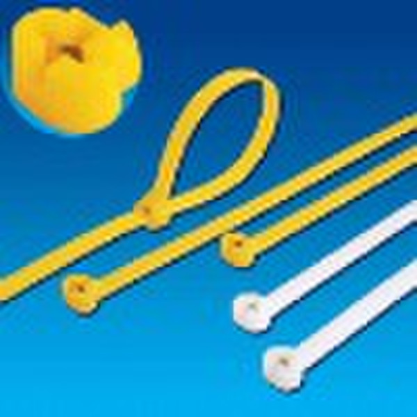 Nylon Cable Tie (Stainless Steel Plate Lock) NZ-1