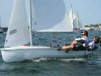 Club 420 Sailboat sail boat sailing boat