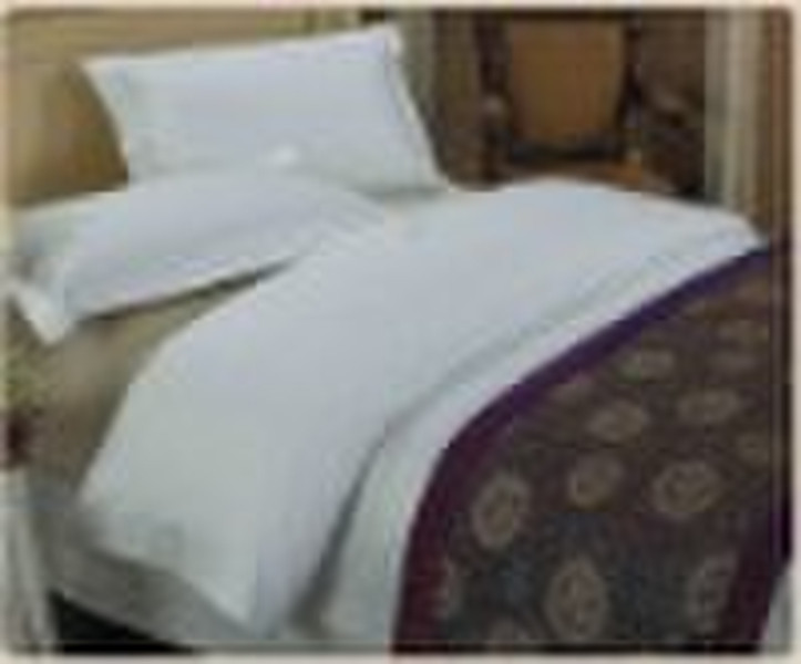 Cotton hotel bed linen
