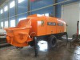 Trailer Mounted Concrete Pump with diesel engine
