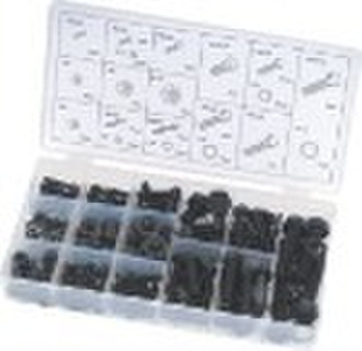 240PC high quality nut,screw,cushion assortment